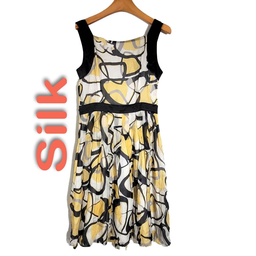 Women's Silk Size XS Short Sleeve Dress SBK130